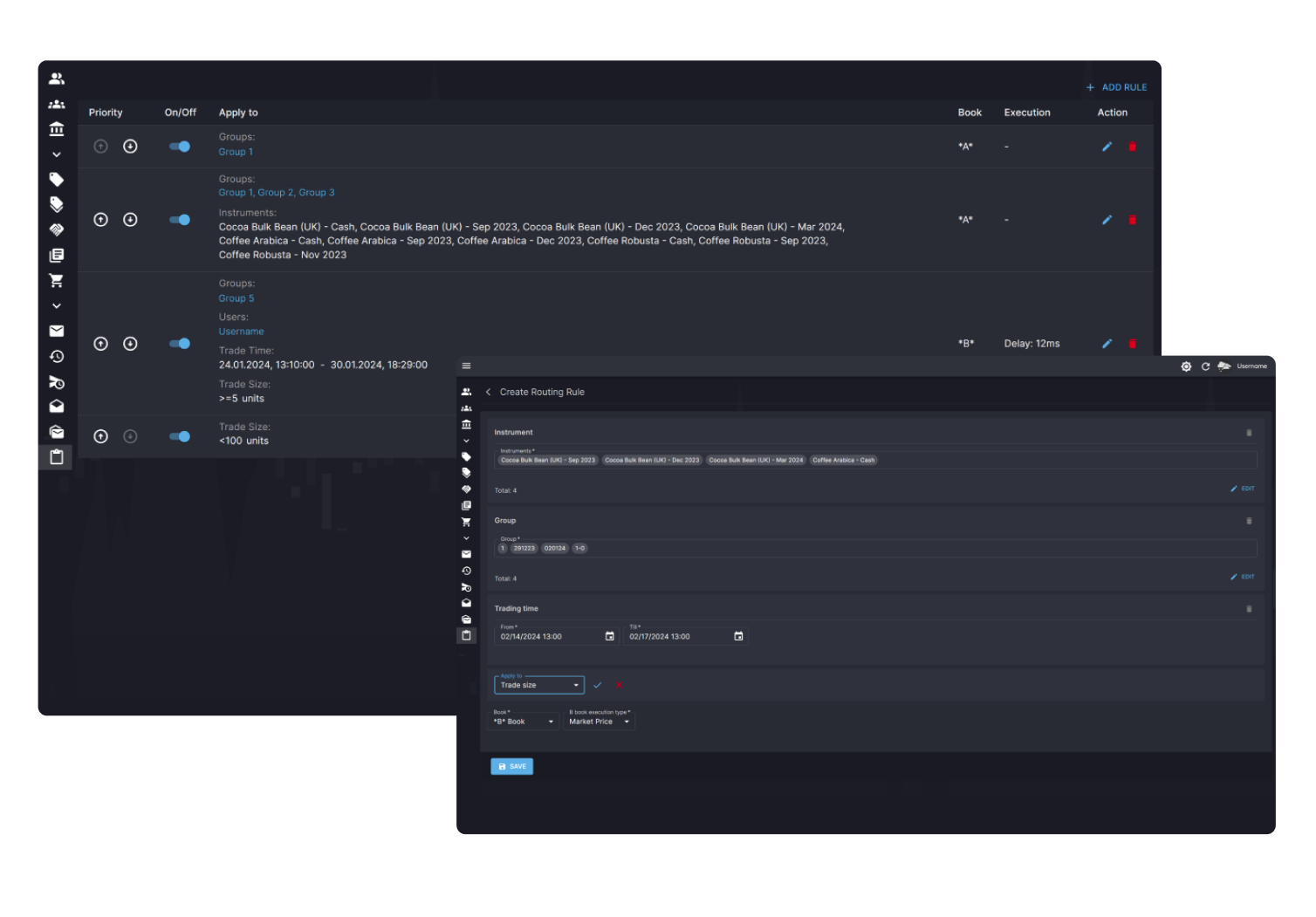 Routing Rules